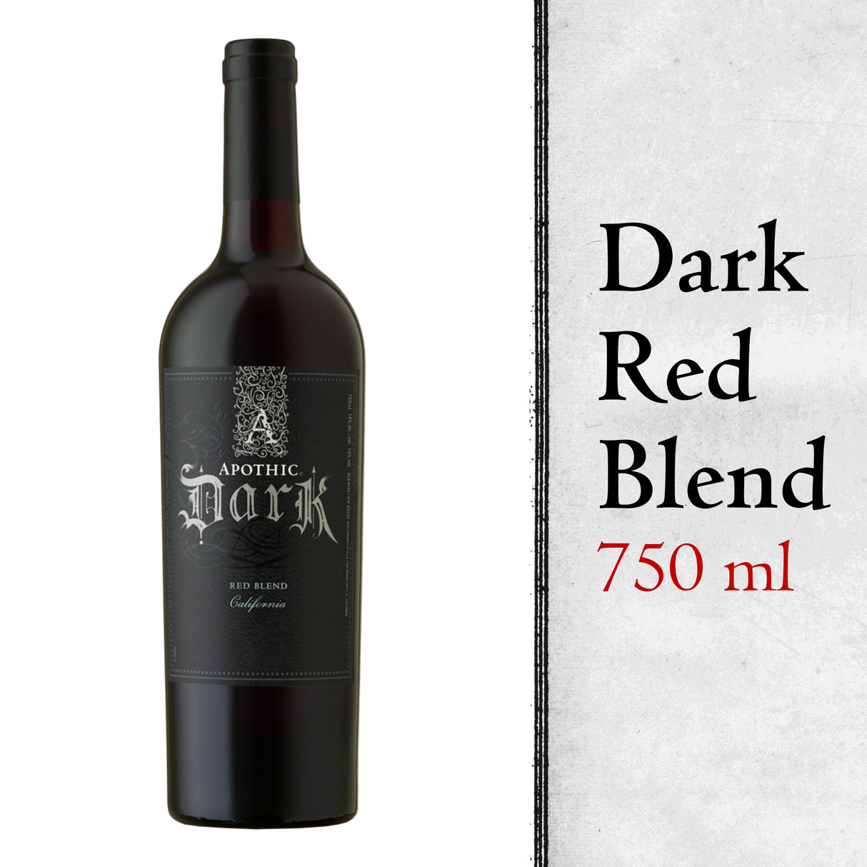 Apothic Dark Red Wine 750ml