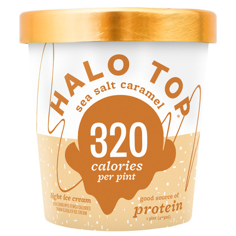 Halo Top Sea Salt Caramel 473ml