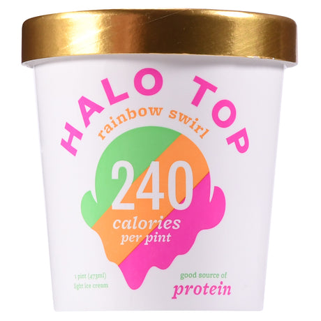 Halo Top Rainbow Swirl 16oz