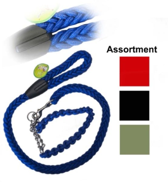 Bomel Braided Dog Collar & Lead