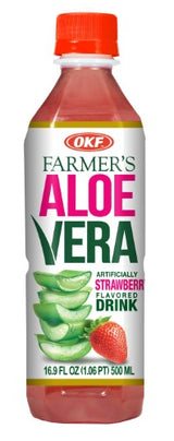 OKF Farmer's Aloe Vera Strawberry 500ml
