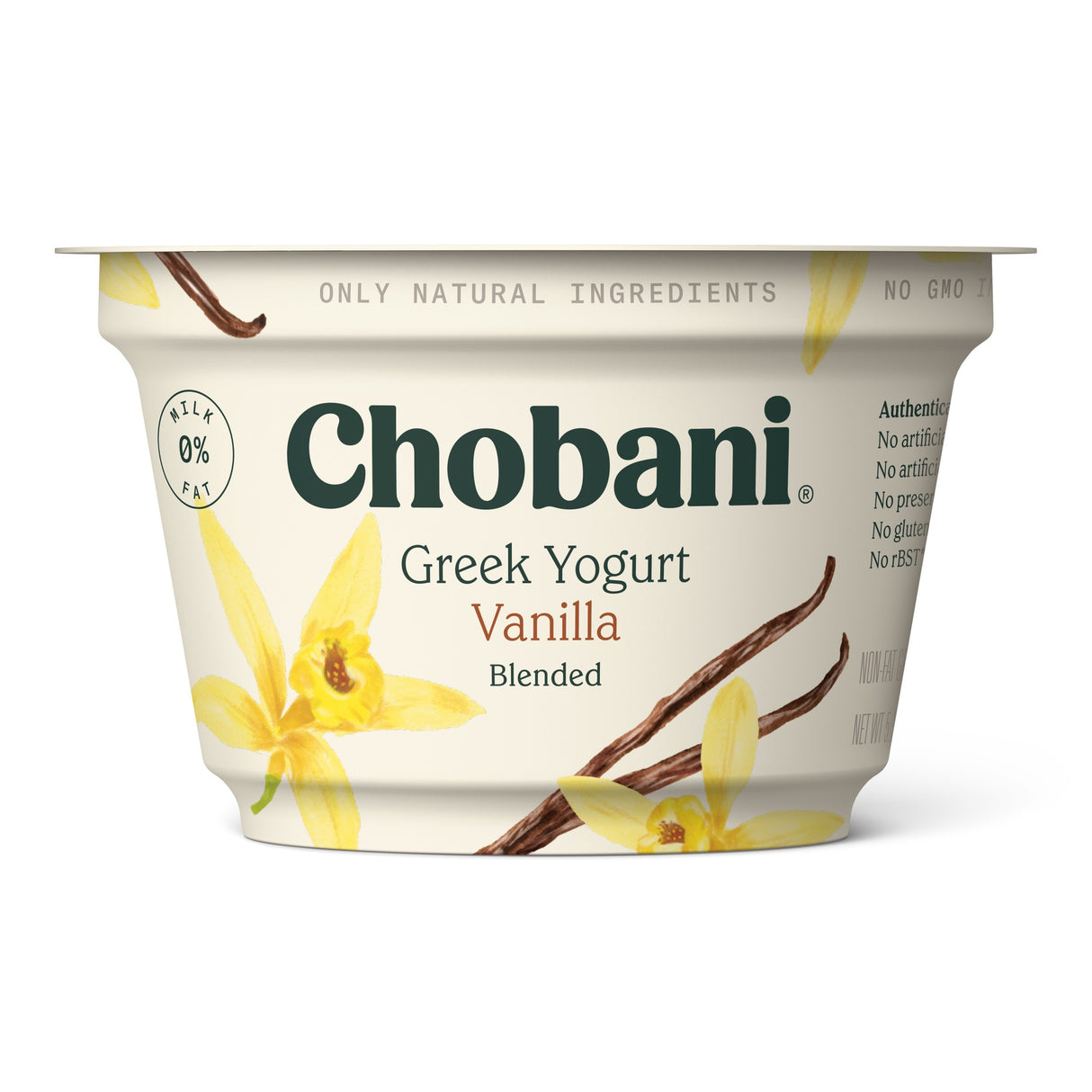 Chobani Vanilla Greek Yogurt 5.3oz