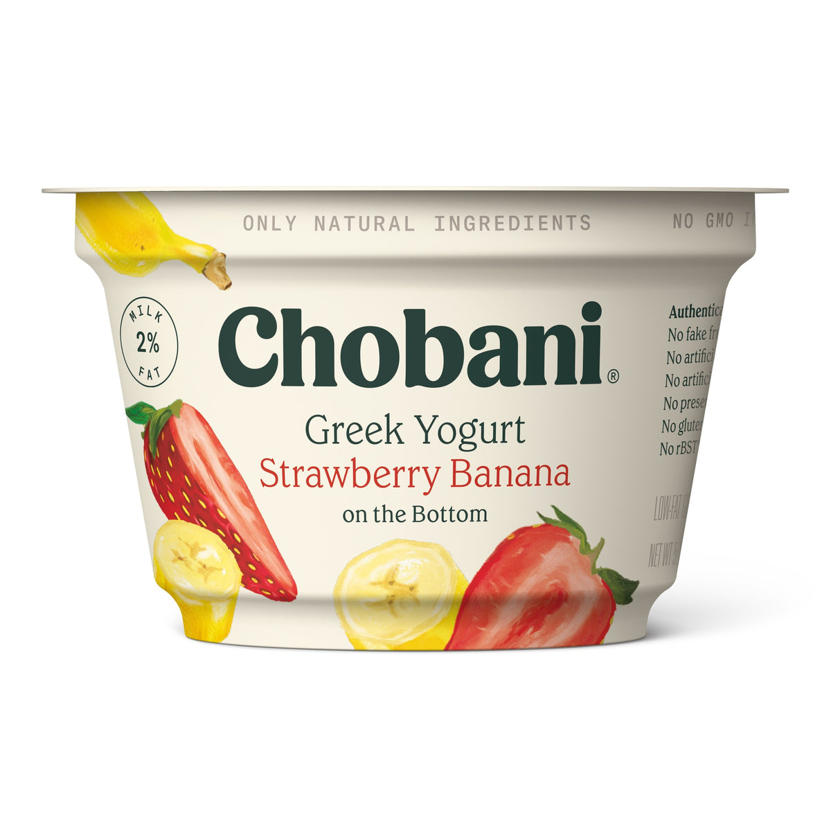 Chobani Greek Yog Strw Ban 5.3oz