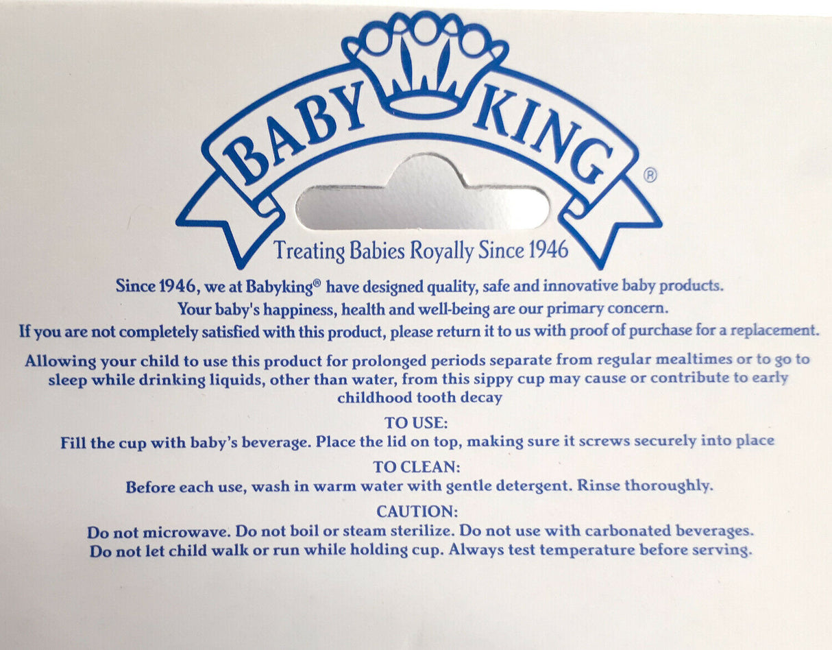 Baby King Twin Handle Spill Proof Cup