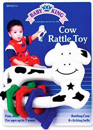 Baby King Cow Rattle Toy