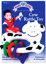 Baby King Cow Rattle Toy