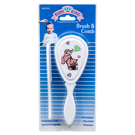 Baby King Brush & Comb Set