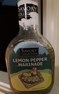 Savory Lemon Pepper Marinade 16oz
