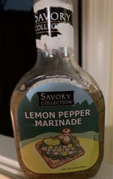 Savory Lemon Pepper Marinade 16oz