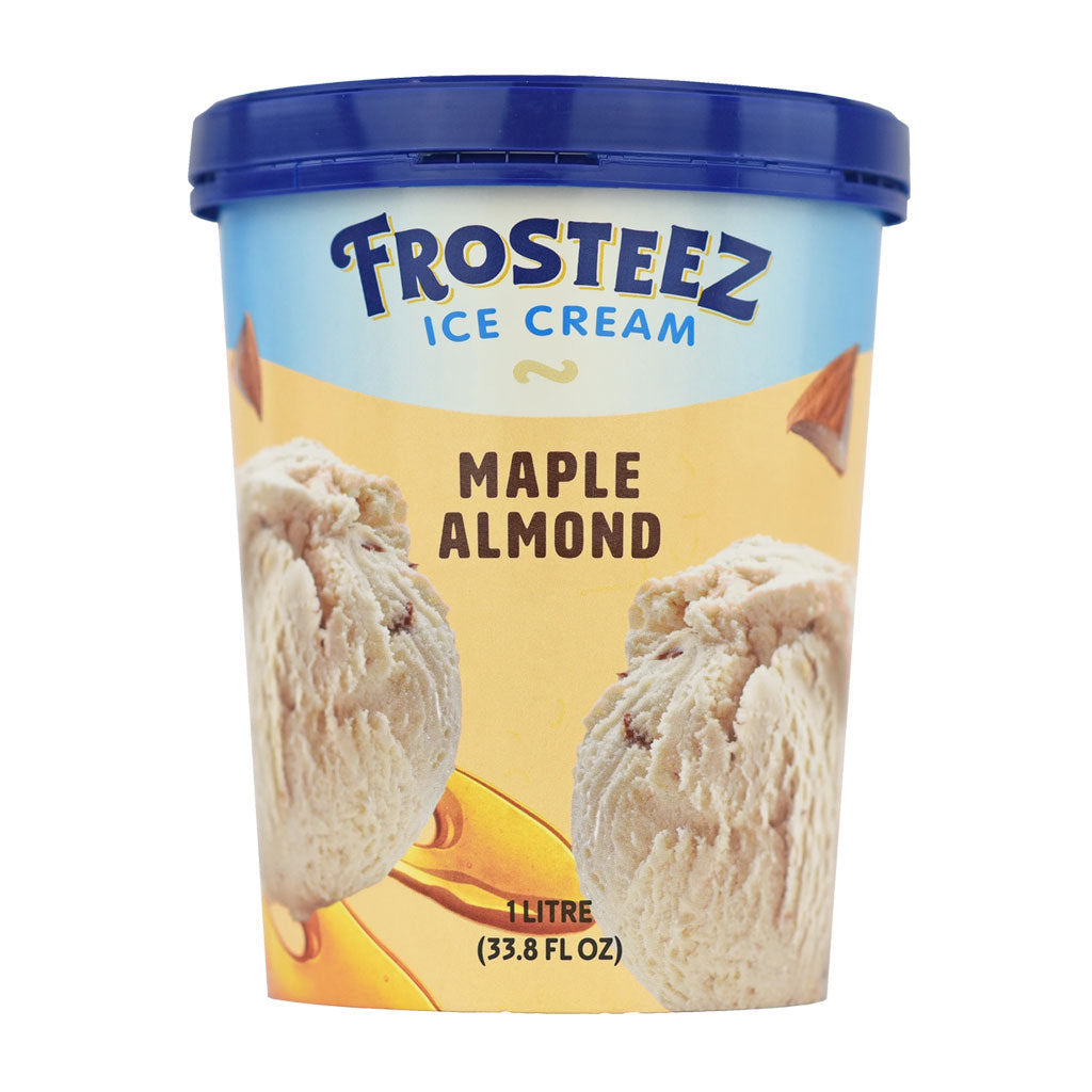 Frosteez Maple Almond Ice Cream 1L