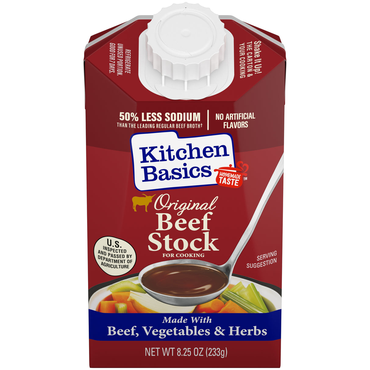 Kitchen Basic Beef Stock Original 8.25oz