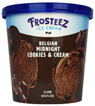 Frosteez Belgian Mid Cookies n Cream 2L