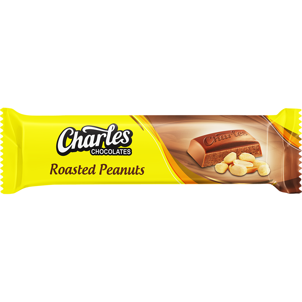 Charles Roasted Peanut Choc Bar 50g