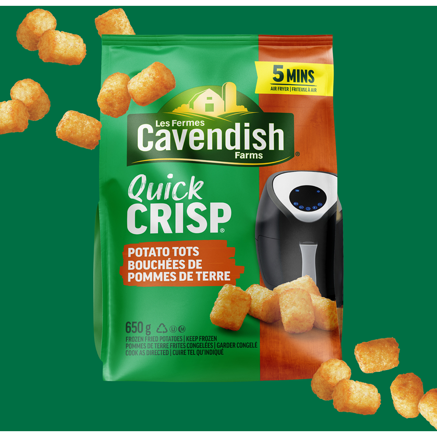 Cavendish Potato Tots 650g