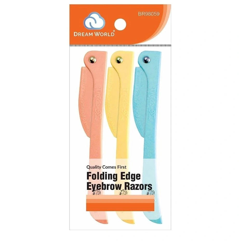 Dream World Eyebrow Razor 3Pcs