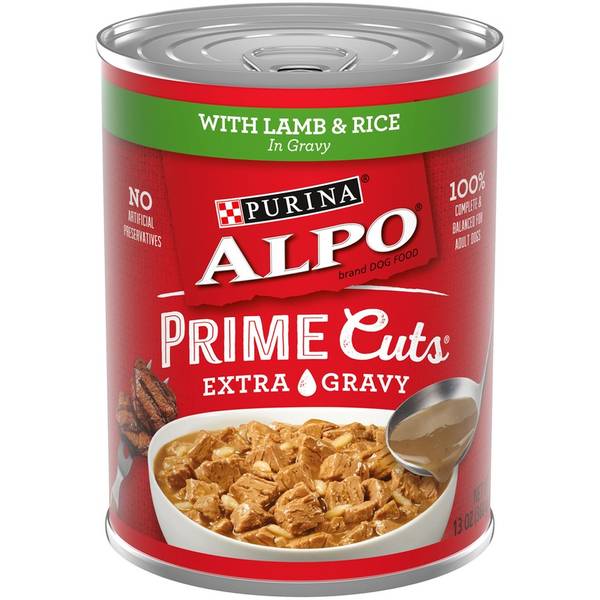 Alpo P.Cuts Ex.Gravy Lamb n Rice 13oz