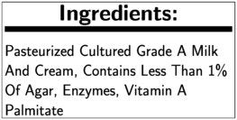 Breakstone Reduced Fat Sour Cream 8oz