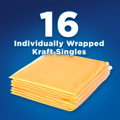 Kraft American Cheese Singles 16s 12oz