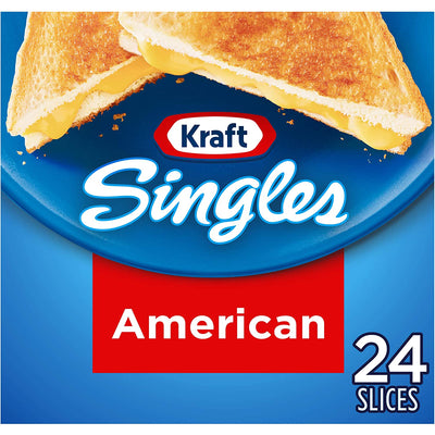 Kraft American Cheese Singles 24s 16oz