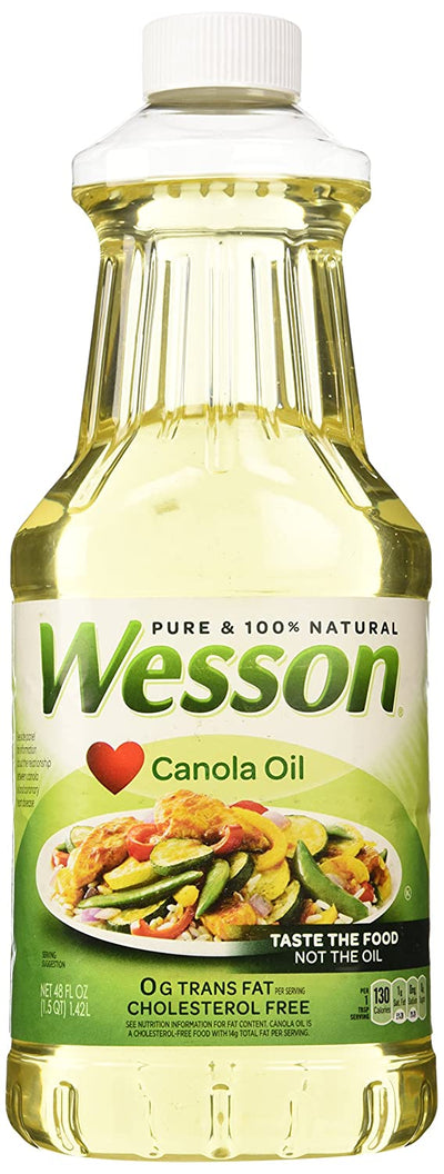 Wesson Canola Oil 48oz