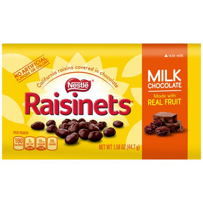 Nestle Raisinets Milk Chocolate 1.58oz