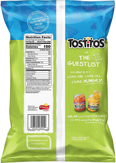 Tositos Hint Of Lime Tortilla Chip 10oz