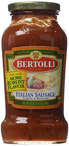 Bertolli Italian Sausage P Sauce 24oz