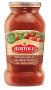 Bertolli Tomato Basil Sauce 24oz