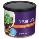 Food Club Honey Roasted Peanuts 12oz