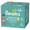 Pampers Baby Dry Value Pk Sz 6 64s
