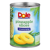 Dole Pineapple Slices in H Syrup 20oz