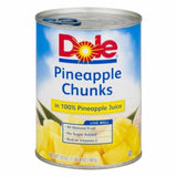 Dole Pineapple Chunks in Juice 20oz