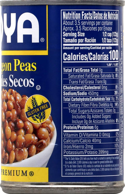 Goya Dry Pigeon Peas 439g