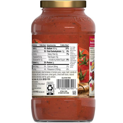 Prego Flavored w/ Meat Pasta Sauce 24oz