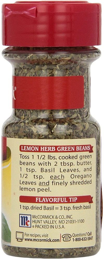 Mccormick Basil Leaves 17g