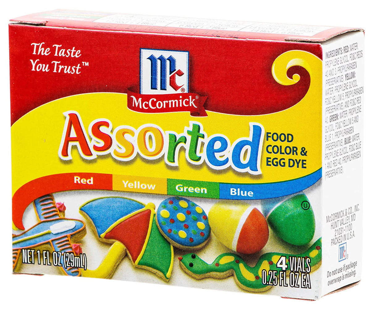 Mccormick Assorted Food Colors 29ml