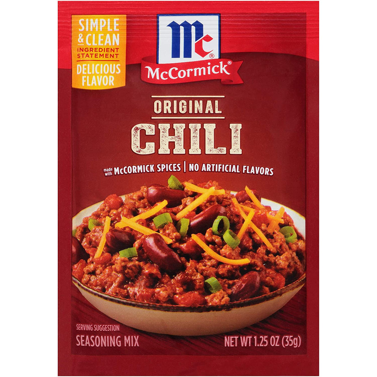 Mccormick Original Chili Seasoning Mix 35g