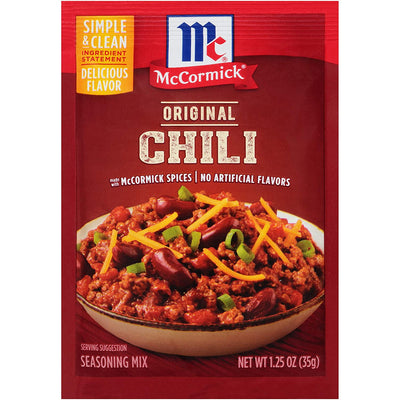 Mccormick Original Chili Seasoning Mix 35g