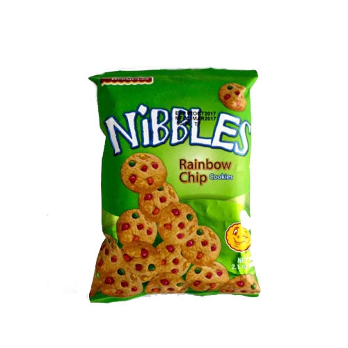 Bermudez Nibbles Rainbow Chip Cookies 60g – Aone Supermarkets