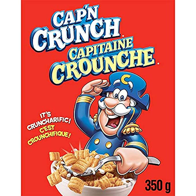 Quaker Cap N Crunch 350g