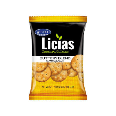 Licias Buttery Blend Crackers 3oz