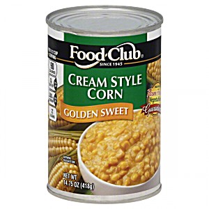 Food Club Cream Style Corn 14.75oz