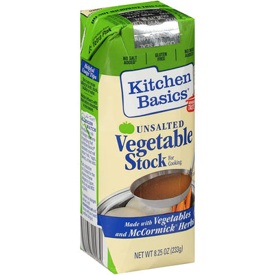 Kitchen Basics Unsalted Vegetable Cooking Stock 8.25oz