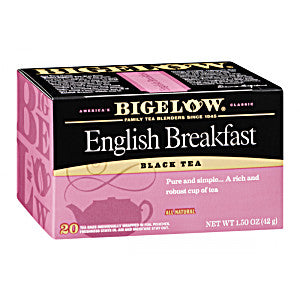 Bigelow English B fast Black Tea  20s