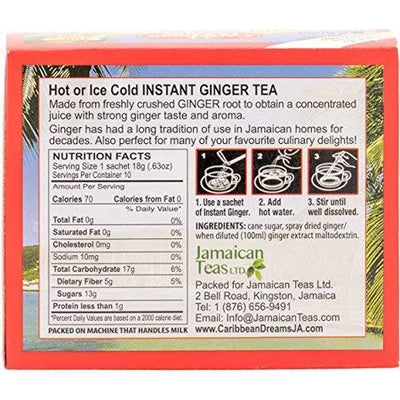 Caribbean Dreams Instant Ginger 10s