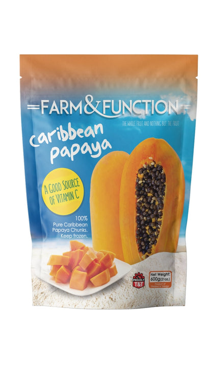 Farm & Function Caribbean Papaya Slices 600g