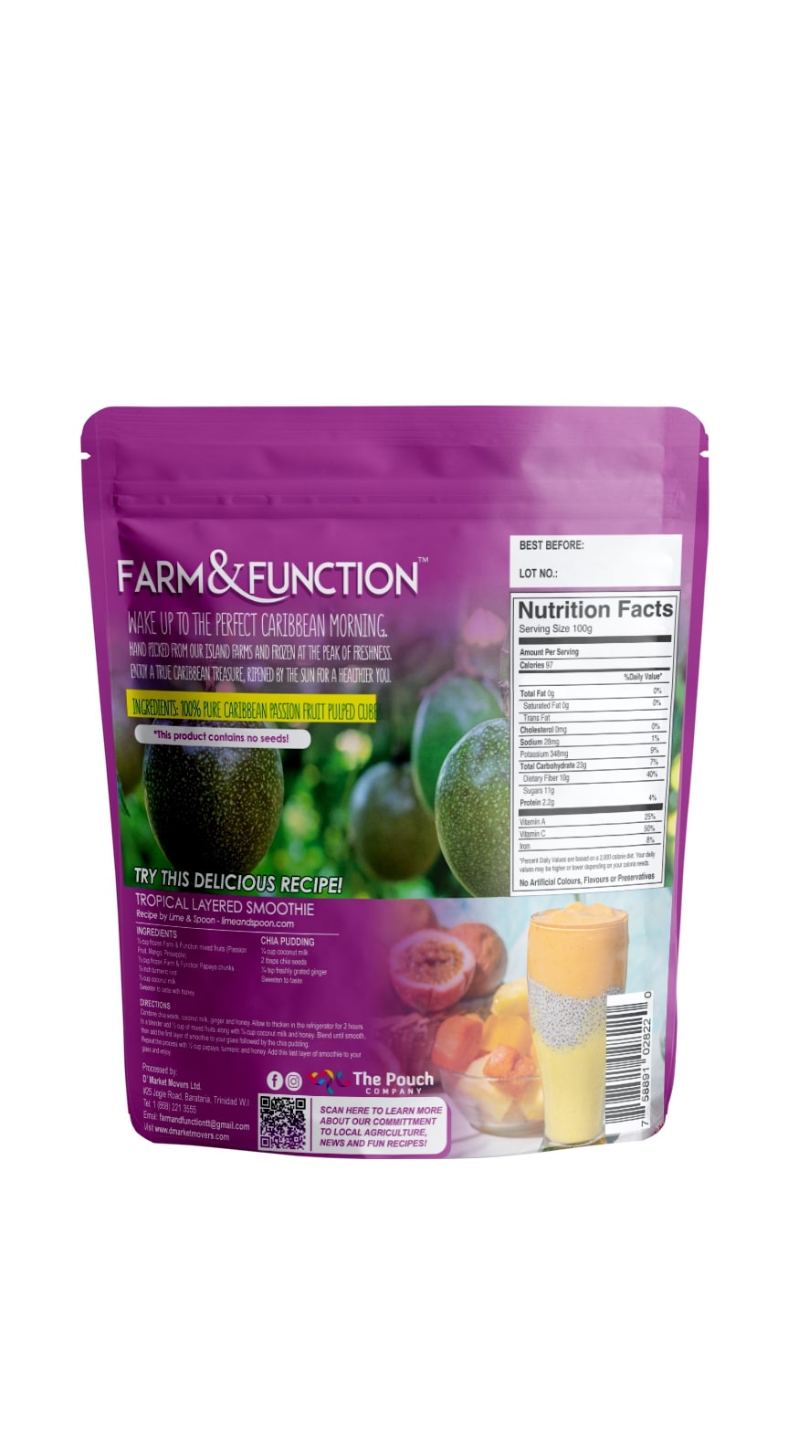 F Function Caribbean P Fruit 454g