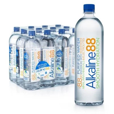 Alkaline 88 Purified Water 1L