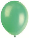 Unique 12in Green Balloons 10s