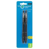 Simply Done Retractable Ball Point Pen Blk 2s